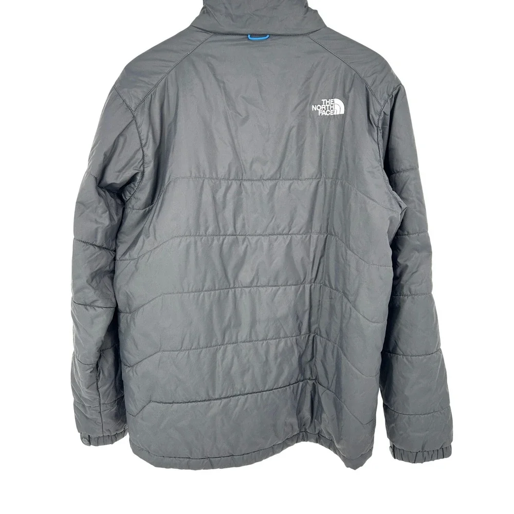 The North Face Mens Quilted Puffer Jacket Full‎ Zip Insulated Large
